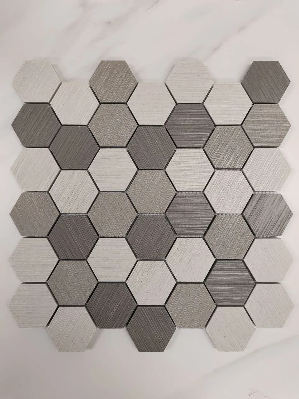 St4848123 Shower Floor - Elora Hex Light, 12"