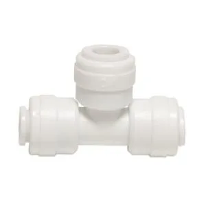 Plumbeeze PVC Quick-Connect Tee - 1/4" OD