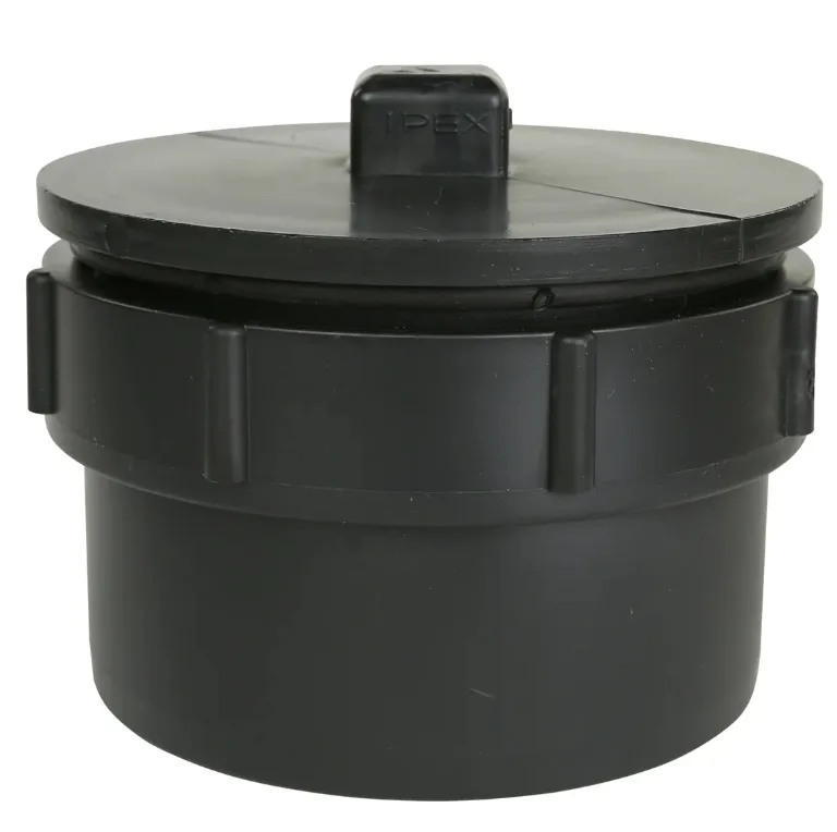 ABS Cleanout With Plug - 3"