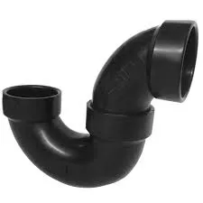 ABS P-Trap With C/O & Less Union - 1-1/2"