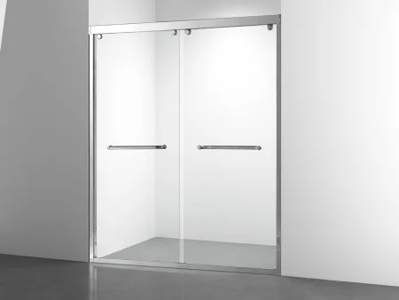 SHOWER DOOR CHROME 60X77