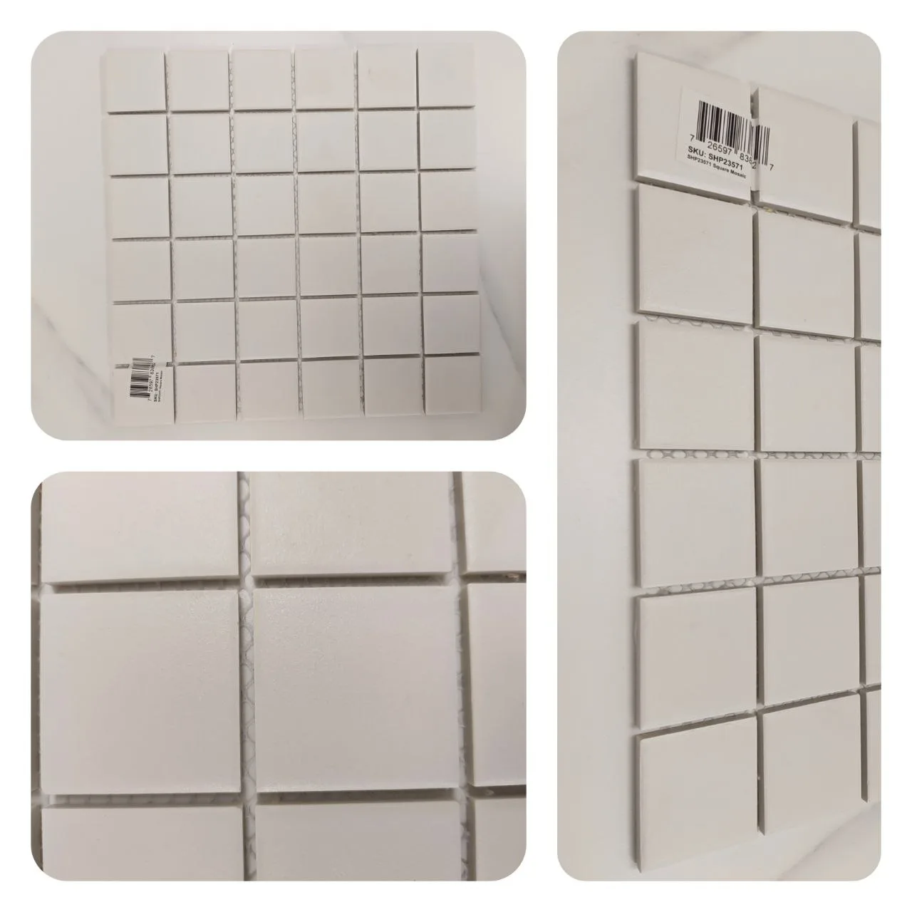SHP23571 Shower Floor - Square White