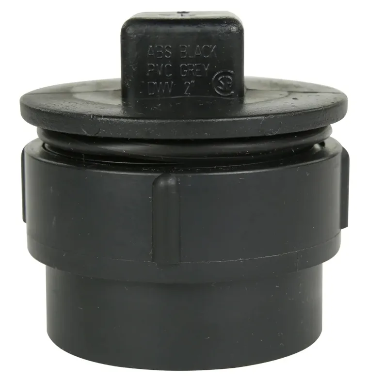 ABS Cleanout With Plug - 2"