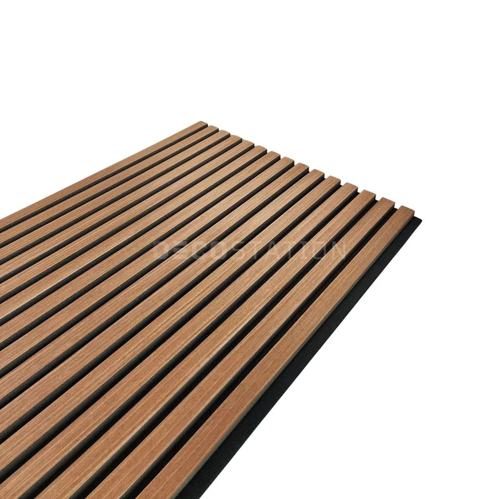 Mocha Oak EchoSlat™ WT-942S Acoustic Wall Panel