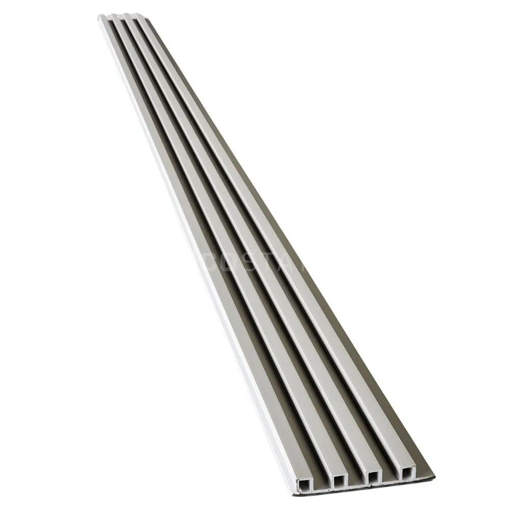 Polar White WPC Fluted Panel