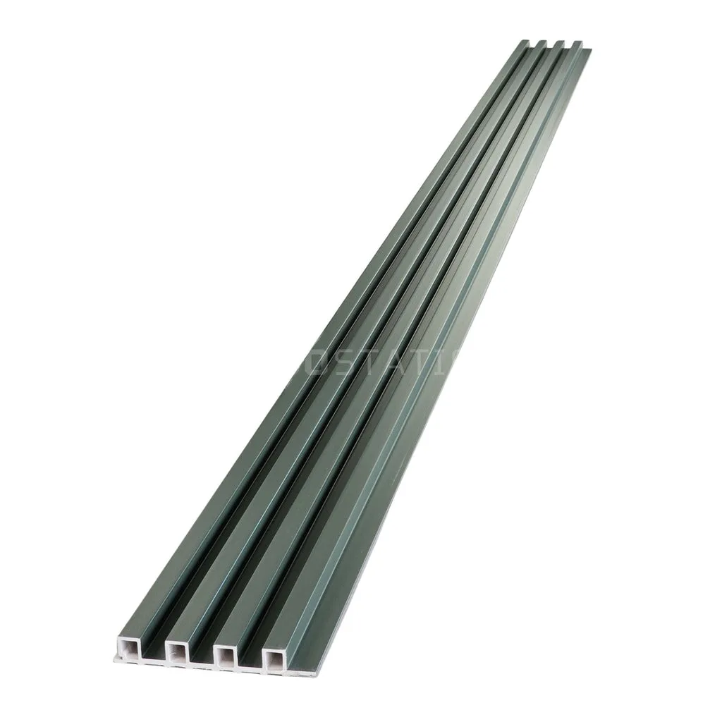 Matte Olive Green WPC Fluted Panel