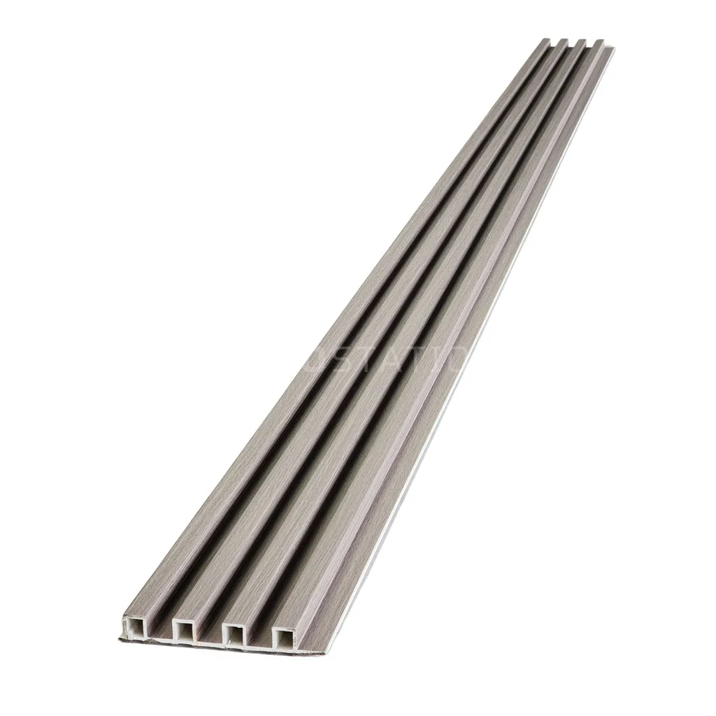 Ash Grey WPC Fluted Panel